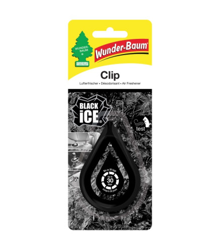 ZAPACH CLIP BLACK ICE / WUNDER-BAUM
