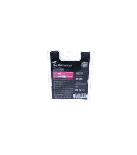 ŻARÓWKA GIGALIGHT +150 H7 12V 55W BLISTRY