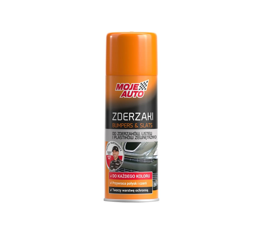 ŚRODEK DO KONSERWACJI ZDERZAKÓW 400ML (NABŁYSZCZAJĄCY BEZBARWNY) / MOJE AUTO