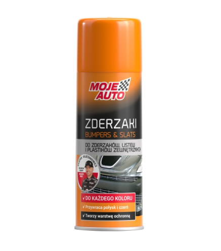 ŚRODEK DO KONSERWACJI ZDERZAKÓW 400ML (NABŁYSZCZAJĄCY BEZBARWNY) / MOJE AUTO