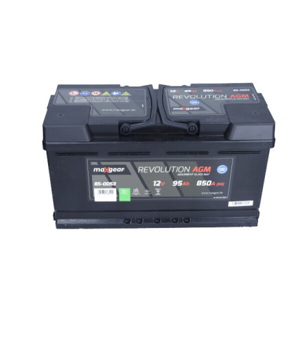 AKUMULATOR 12V 95AH/850A L-  353X175X190 AGM