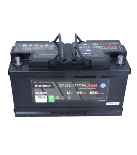 AKUMULATOR 12V 95AH/850A L-  353X175X190 AGM