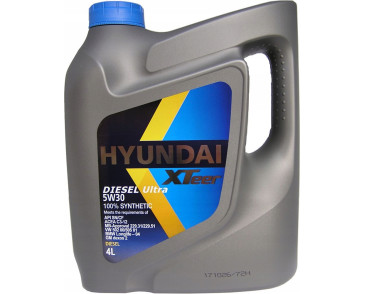 HYUNDAI XTeer 5W30 5W-30 Diesel ULTRA -4L olej OEM