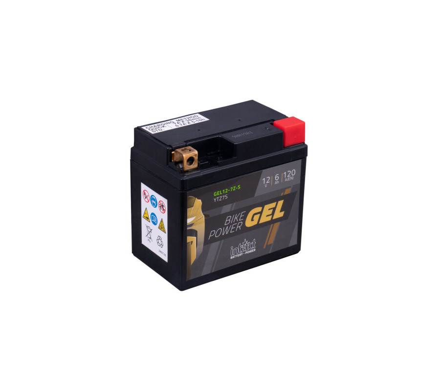 AKUMULATOR MOTO. 12V 6AH/120A P+ ŻELOWY (WYM:113X70X105)