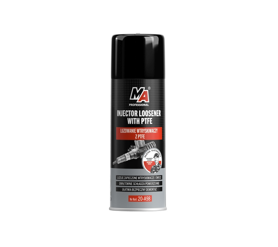 ŚRODEK DO ŚWIEC I WTRYSKIWACZY 400ML Z PTFE / MA PROFESSIONAL