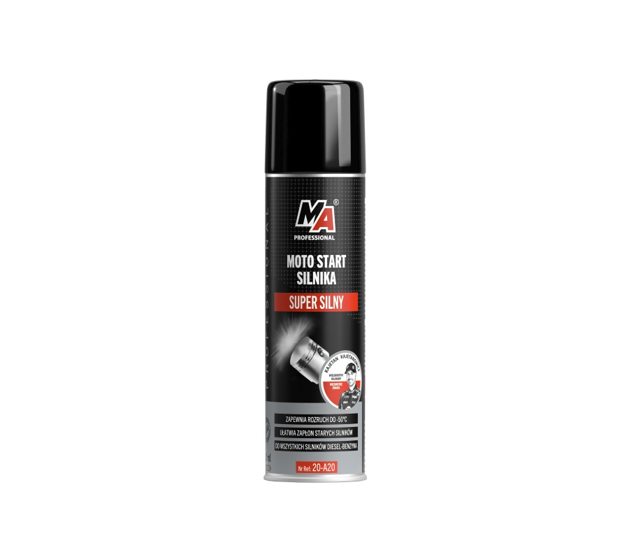 ŚRODEK UŁATWIAJĄCY ROZRUCH SILNIKA SAMOSTART 200ML (MOTO START) / MOJE AUTO PROFESSIONAL