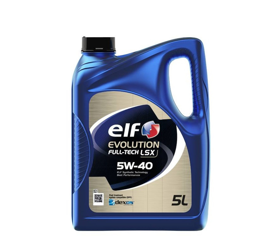 OLEJ ELF 5W40 5L EVOLUTION FULL TECH LSX / C3 / SN/CF / 229.51 / 502.00 505.01 / A40 / FIAT 9.55535-S2