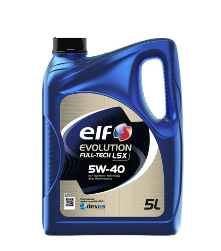 OLEJ ELF 5W40 5L EVOLUTION FULL TECH LSX / C3 / SN/CF / 229.51 / 502.00 505.01 / A40 / FIAT 9.55535-S2