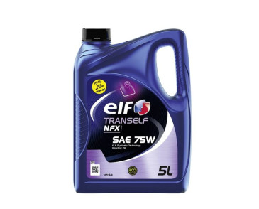 OLEJ ELF 75W TRANSELF NFX 5L / GL4 / ZASTĘPUJE NFJ I NFP / SX / JXX / TLX / NDX / NDK1 / PXX / DBX