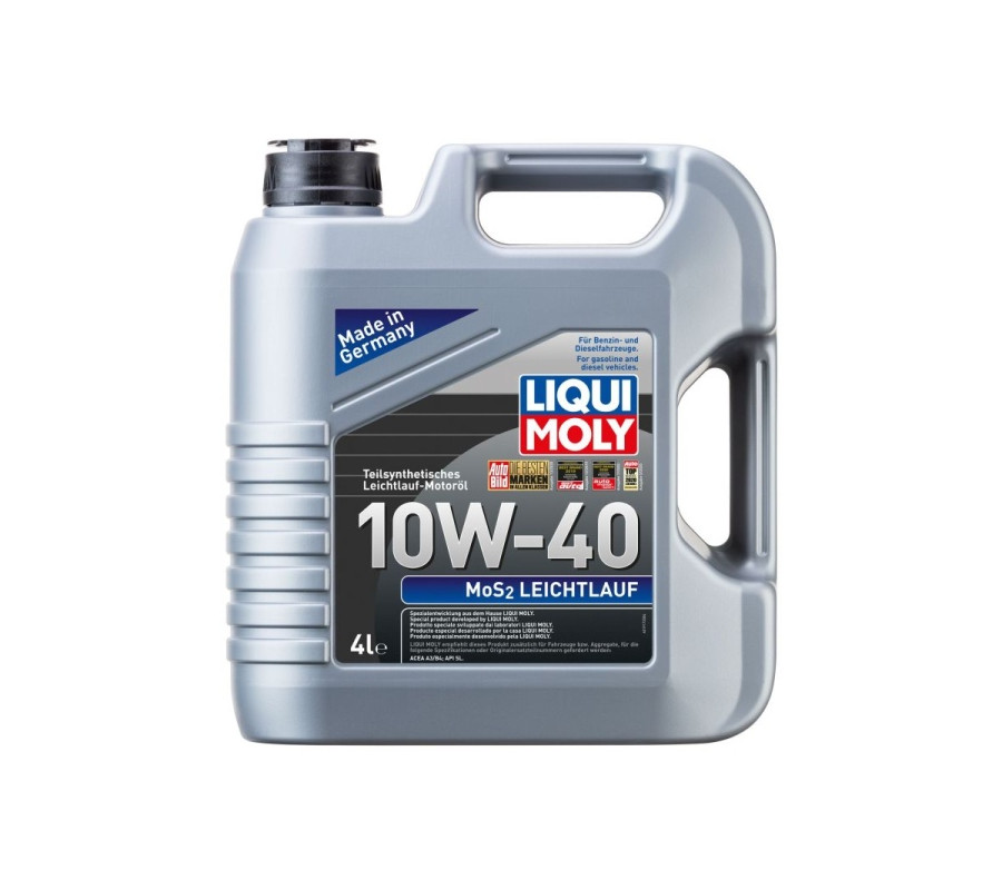 OLEJ LIQUI MOLY 10W40 4L MOS2 LEICHTLAUF SUPER