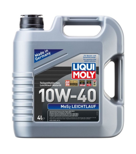 OLEJ LIQUI MOLY 10W40 4L MOS2 LEICHTLAUF SUPER
