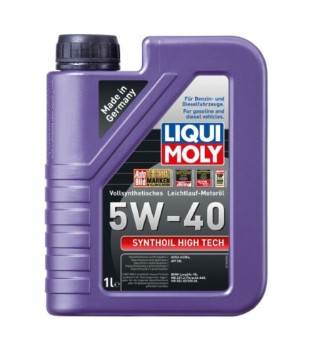 OLEJ LIQUI MOLY 5W40 1L SYNTHOIL HIGH TECH / 229.1 / 502.00 505.00