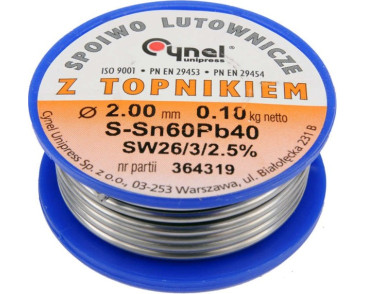 SPOIWO LUTOWNICZE (CYNA) SN60PB40 2,0/100