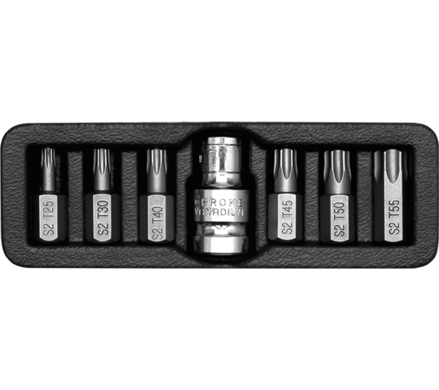 KOŃCÓWKI WKRĘTAKOWE TORX H4-H12, 7 CZ