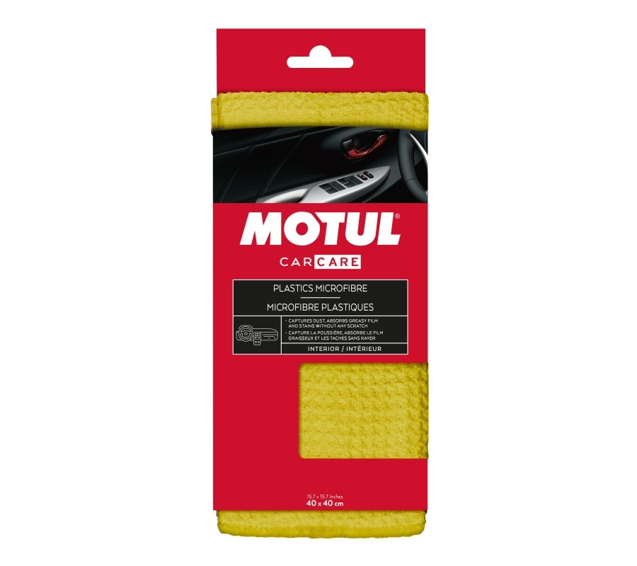 ŚCIERECZKA Z MIKROFIBRY DO CZYSZCZENIA PLASTIKU 40 X 40CM / MOTUL