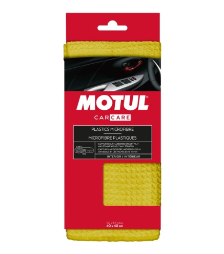 ŚCIERECZKA Z MIKROFIBRY DO CZYSZCZENIA PLASTIKU 40 X 40CM / MOTUL