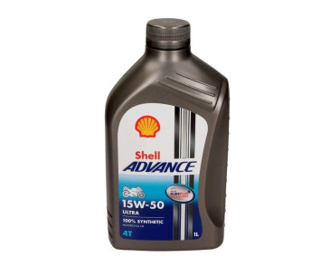 OLEJ SHELL 15W50 1L ADVANCE ULTRA 4T / MOTOCYKLE