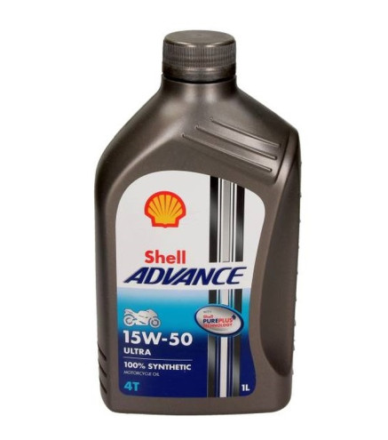 OLEJ SHELL 15W50 1L ADVANCE ULTRA 4T / MOTOCYKLE