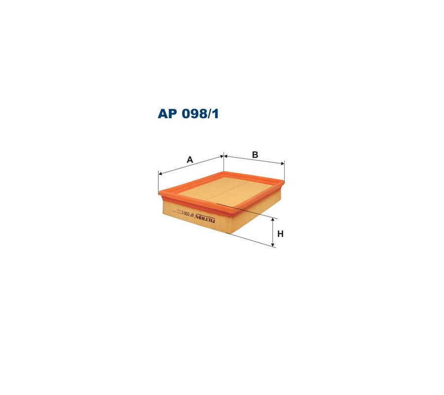 A140933 (AP098/1) filtr powietrzaDENCKERMANN