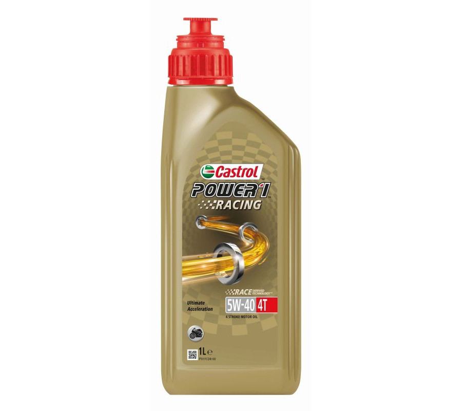 OLEJ CASTROL 5W40 POWER 1 RACING 4T 1L / MOTOCYKLE