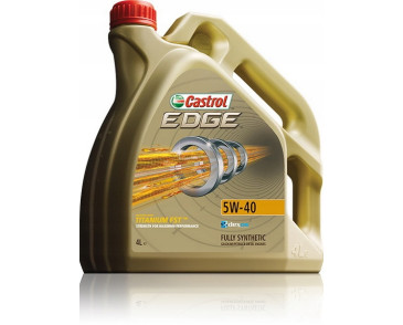 Olej Castrol Edge Titanium FST 4L 5W40 + GRATIS