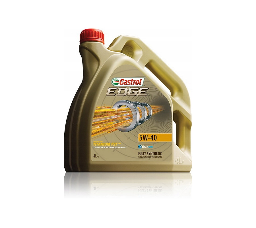 Olej Castrol Edge Titanium FST 4L 5W40 + GRATIS