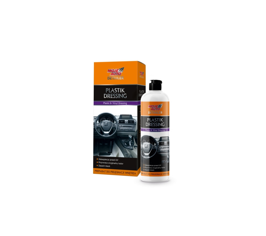 ŚRODEK DO CZYSZCZENIA PLASTIKÓW WEWNĄTRZ POJAZDU 500ML / MOJE AUTO DETAILER