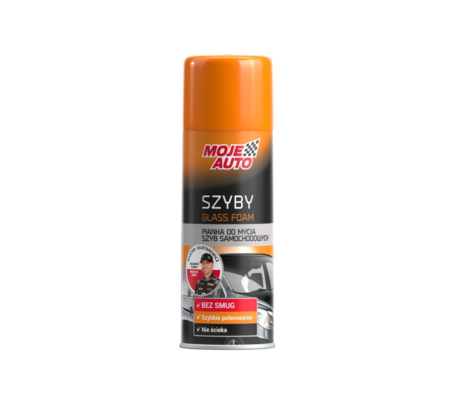ŚRODEK DO CZYSZCZENIA SZYB 400ML (PIANKA) / MOJE AUTO