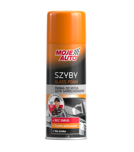 ŚRODEK DO CZYSZCZENIA SZYB 400ML (PIANKA) / MOJE AUTO