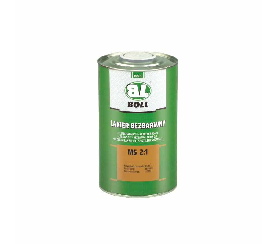 LAKIER BEZBARWNY 1L MS 2:1 / BOLL