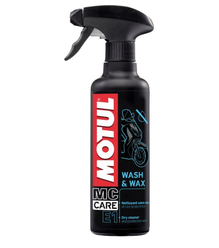 ŚRODEK MOTUL E1 WASH WAX 400ML / MOTOCYKLE