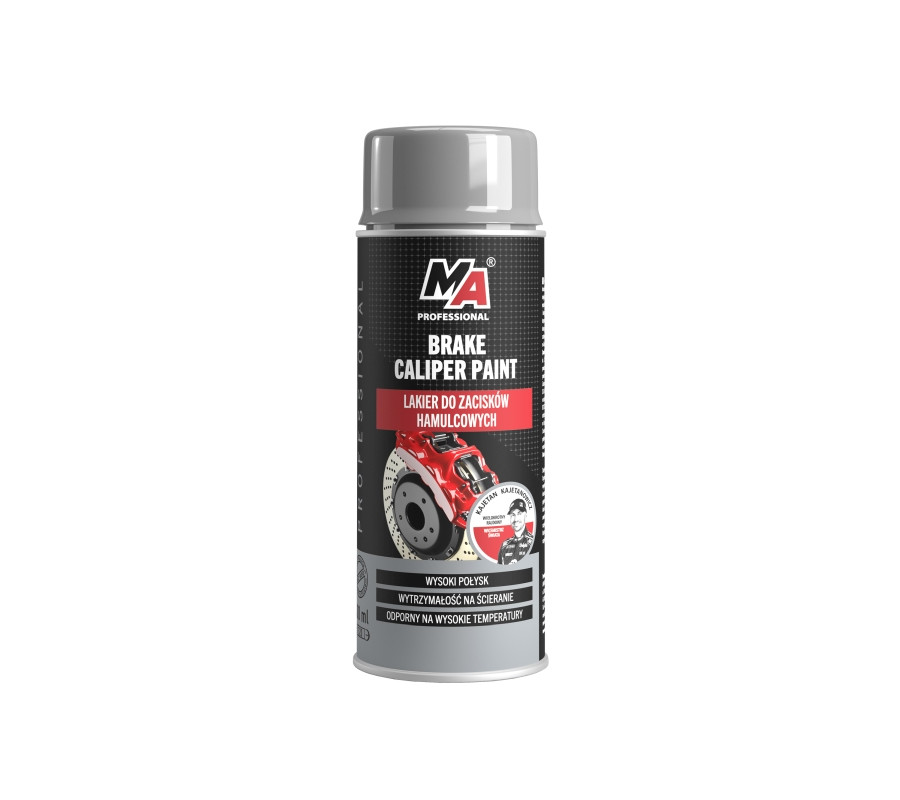 LAKIER DO ZACISKÓW HAM. SREBRNY 400ML / BRAKE CALIPER SPRAY SILVER / MOJE AUTO PROFESSIONAL