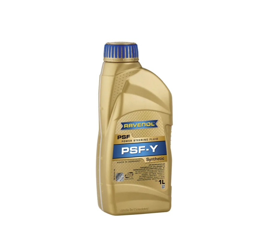 OLEJ RAVENOL PSF-Y FLUID 1L / VW G 009 300 / MB A0009898803 / CHRYSLER 05098158A / SYNTET. DO WSPOMAGANIA