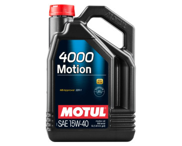 OLEJ MOTUL 15W40 5L 4000 MOTION / 229.1