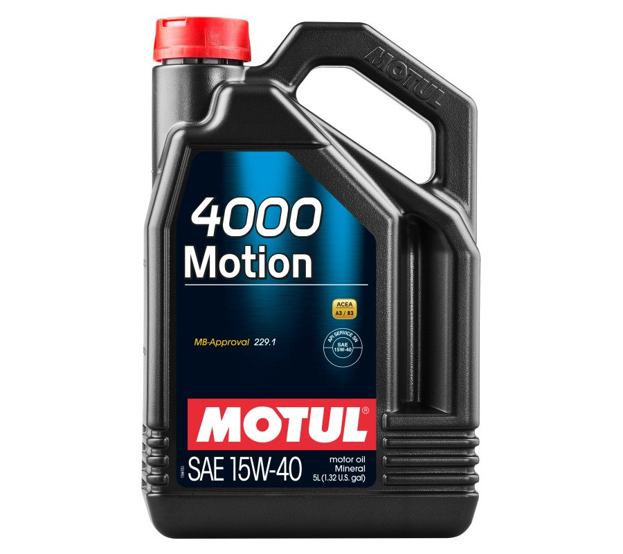 OLEJ MOTUL 15W40 5L 4000 MOTION / 229.1