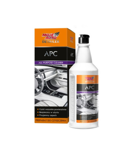ŚRODEK DO CZYSZCZENIA POWIERZCHNI ZMYWALNYCH SAMOCHODU APC 1L / MOJE AUTO DETAILER