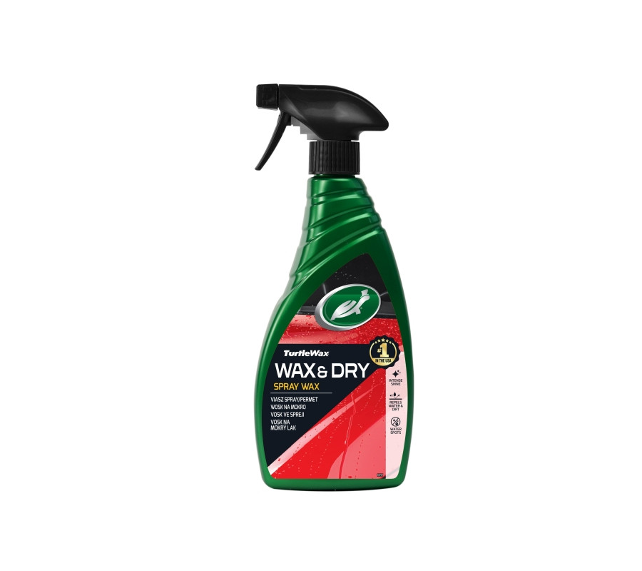 WOSK NA MOKRO 500ML WAX IT WET / WAX/DRY TURTLE WAX