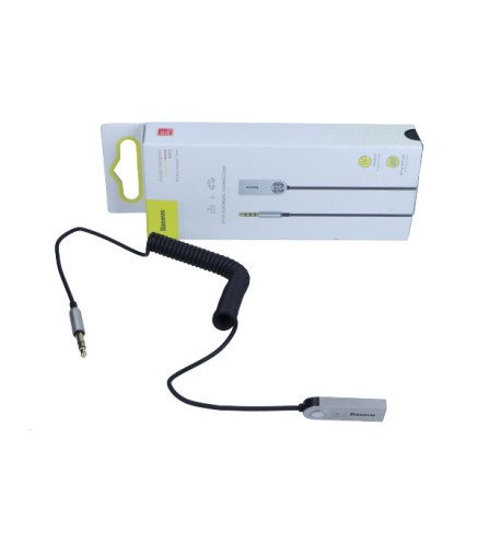 ADAPTER AUDIO BLUETOOTH 5.0 BASEUS USB, AUX (CZARNY)