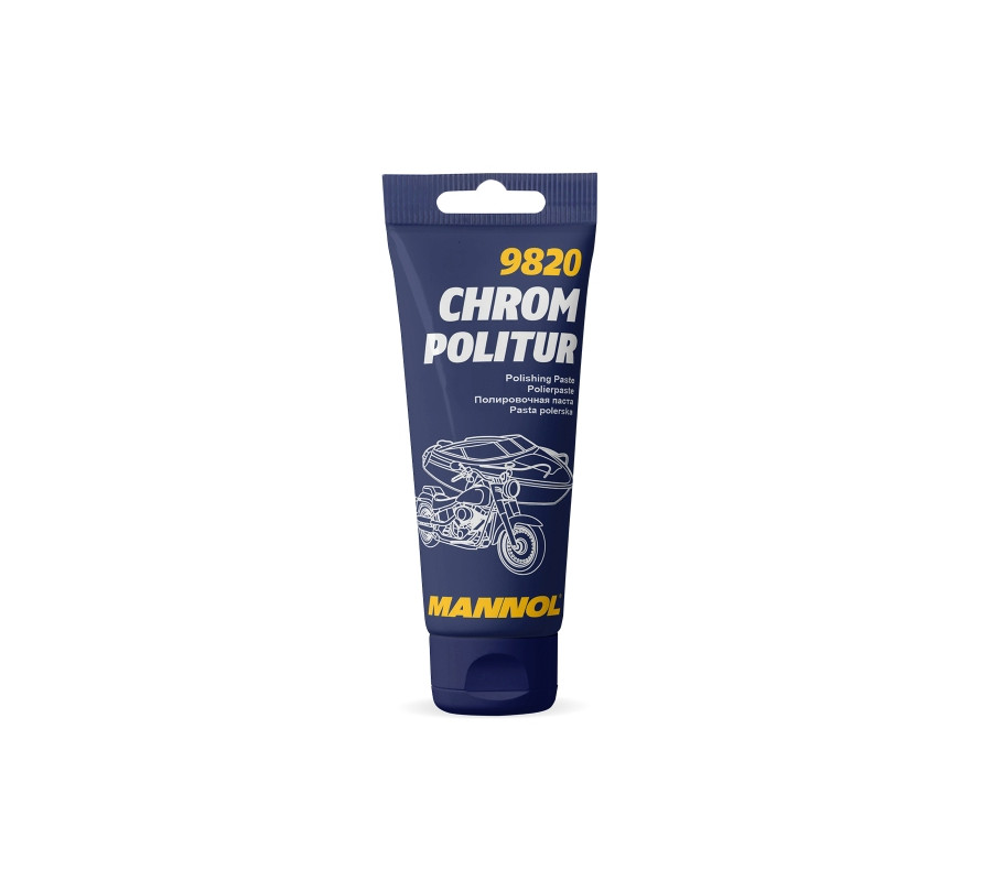 PASTA DO POLEROWANIA CHROMU 100ML / MANNOL