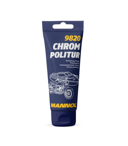 PASTA DO POLEROWANIA CHROMU 100ML / MANNOL