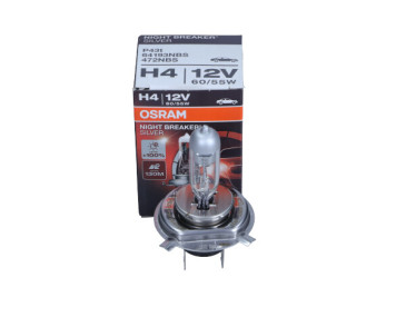 ŻARÓWKA H4 12V/60/55W P43T +100% NIGHT BREAKER SILVER