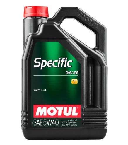 OLEJ MOTUL 5W40 5L SPECIFIC CNG LPG / C3 / LL04