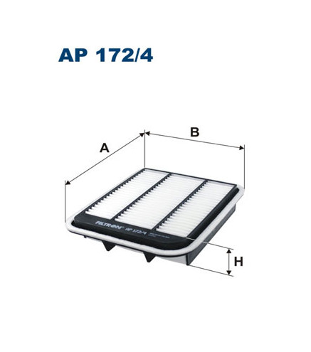 A141421 (AP172/4) filtr powietrzaDenckermann