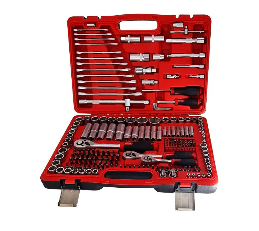 ZESTAW NARZĘDZIOWY 1/2, 3/8, 1/4 216 CZĘŚCI, MASTER-UNI XXL