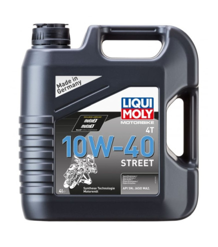 OLEJ LIQUI MOLY 10W40 4L MOTORBIKE 4T STREET / MOTOCYKLE