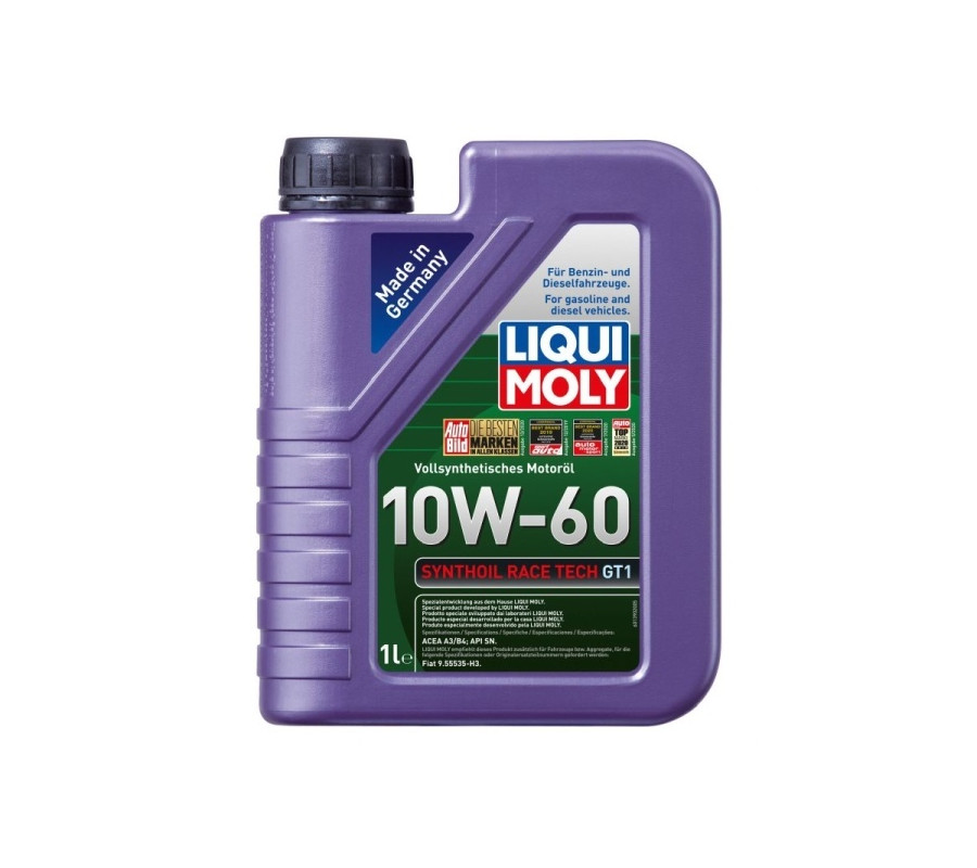 OLEJ LIQUI MOLY 10W60 1L SYNTHOIL RACE TECH GT1 SL/CF