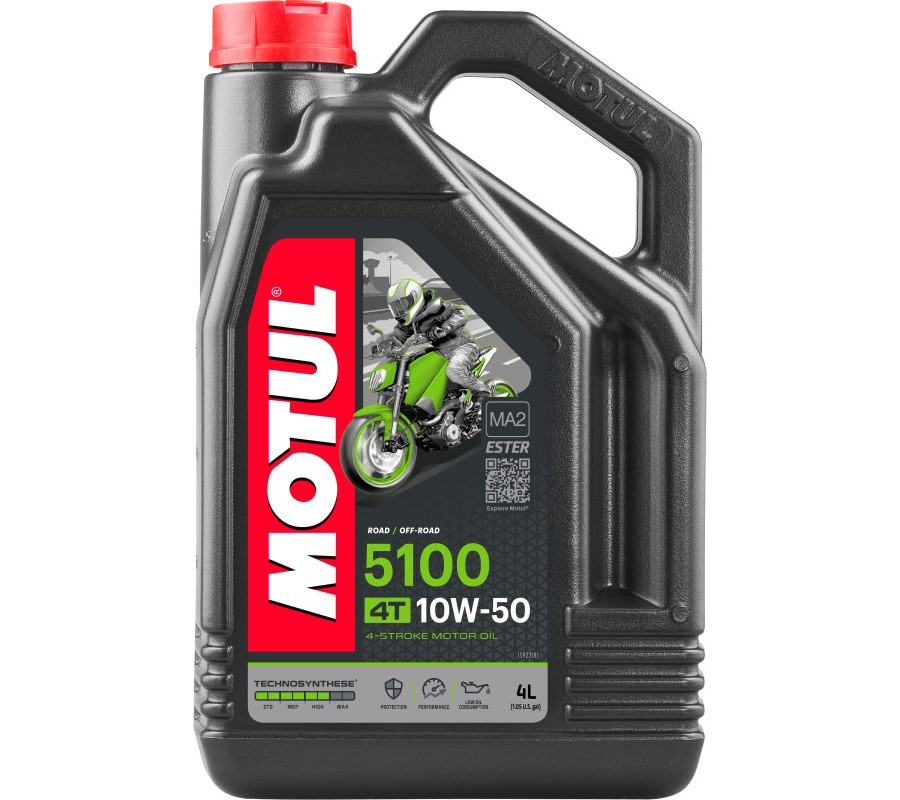 OLEJ MOTUL 10W50 4L 5100 4T / MOTOCYKLE