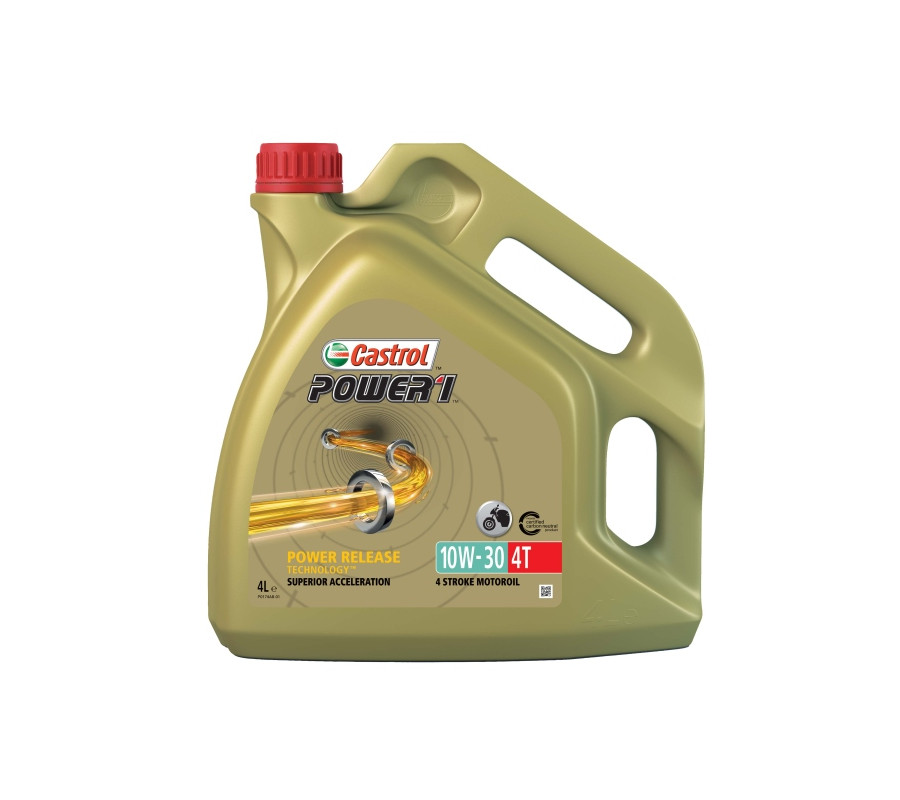 OLEJ CASTROL 10W30 POWER 1 RACING 4T 4L / MOTOCYKLE