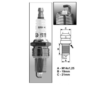 LR15YS (1332) Świeca zapłonowa BRISKSilver LPG/CNG - spark plug