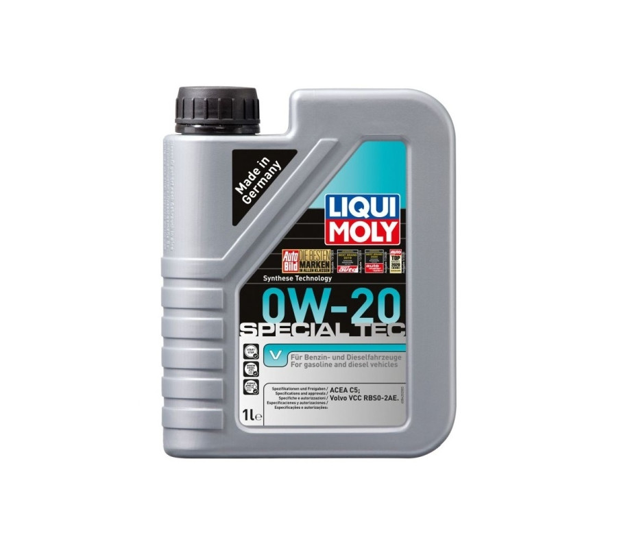 OLEJ LIQUI MOLY 0W20 1L SPECIAL TEC V / VOLVO VCC RBS0-2AE